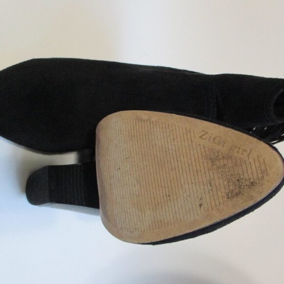 ZIGI GIRL HAZELINA FRINGE ANKLE BOOTS  SIZE 8.5 - Picture 9 of 15